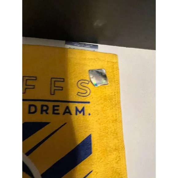 NFL Los Angeles Rams Rally Pro Towel Super Bowl LIII New with Tag - Picture 2 of 2